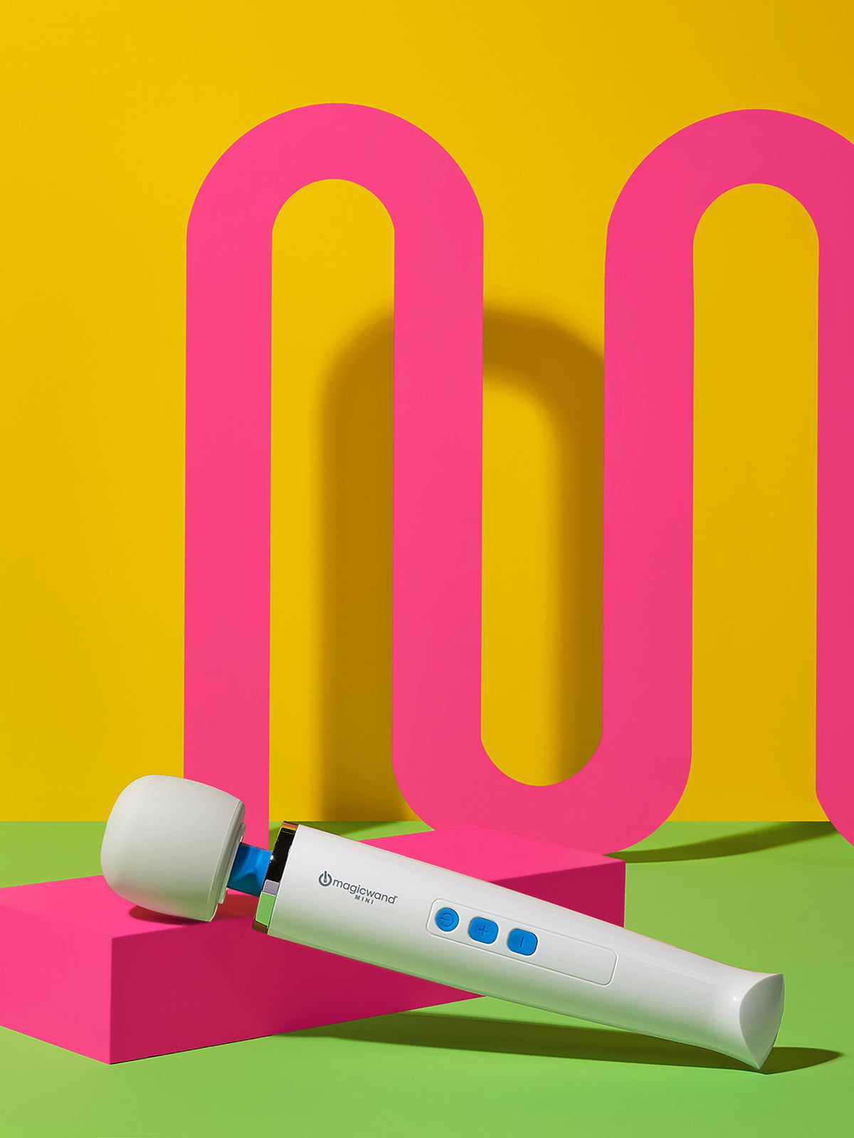 Magic Wand Mini Rechargeable Extra Powerful Cordless Vibrator, White
