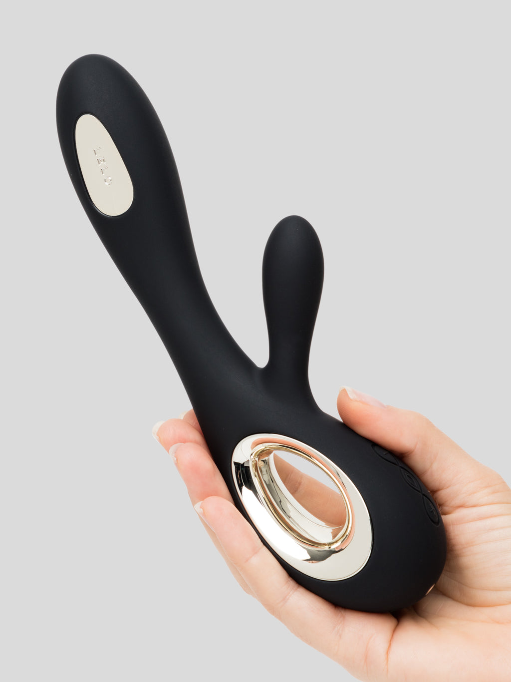 Lelo Soraya Wave Rechargeable Rabbit Vibrator, Black