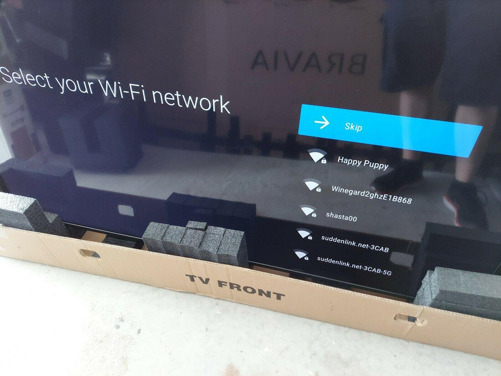 sony xbr65x800h 65" class 4k ultra hd hdr smart android tv (local pick up only)