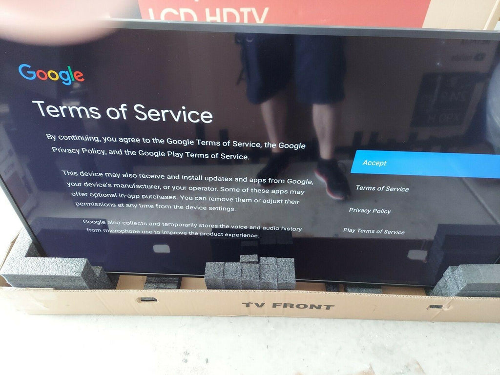 sony xbr65x800h 65" class 4k ultra hd hdr smart android tv (local pick up only)