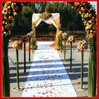Christmas Party Decoration Rug - Disposable Wedding Rug - Birthday Party Runway Rug - Wear-Resistant, Non-Slip, Environmentally Friendly - Size Can Be Customized HENGXIAO