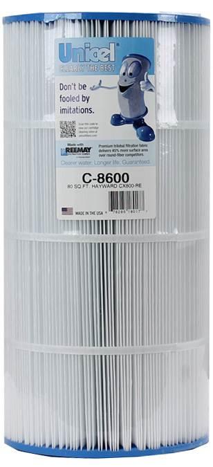 4) unicel c-8600 filter cartridges hayward star clear ii c800 c1500 cx800re pa80