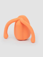 Dame Eva Hands-Rechargeable Silicone Clitoral Vibrator , Orange