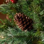 6.5 ft Paces Hill Pine Potted Christmas Tree