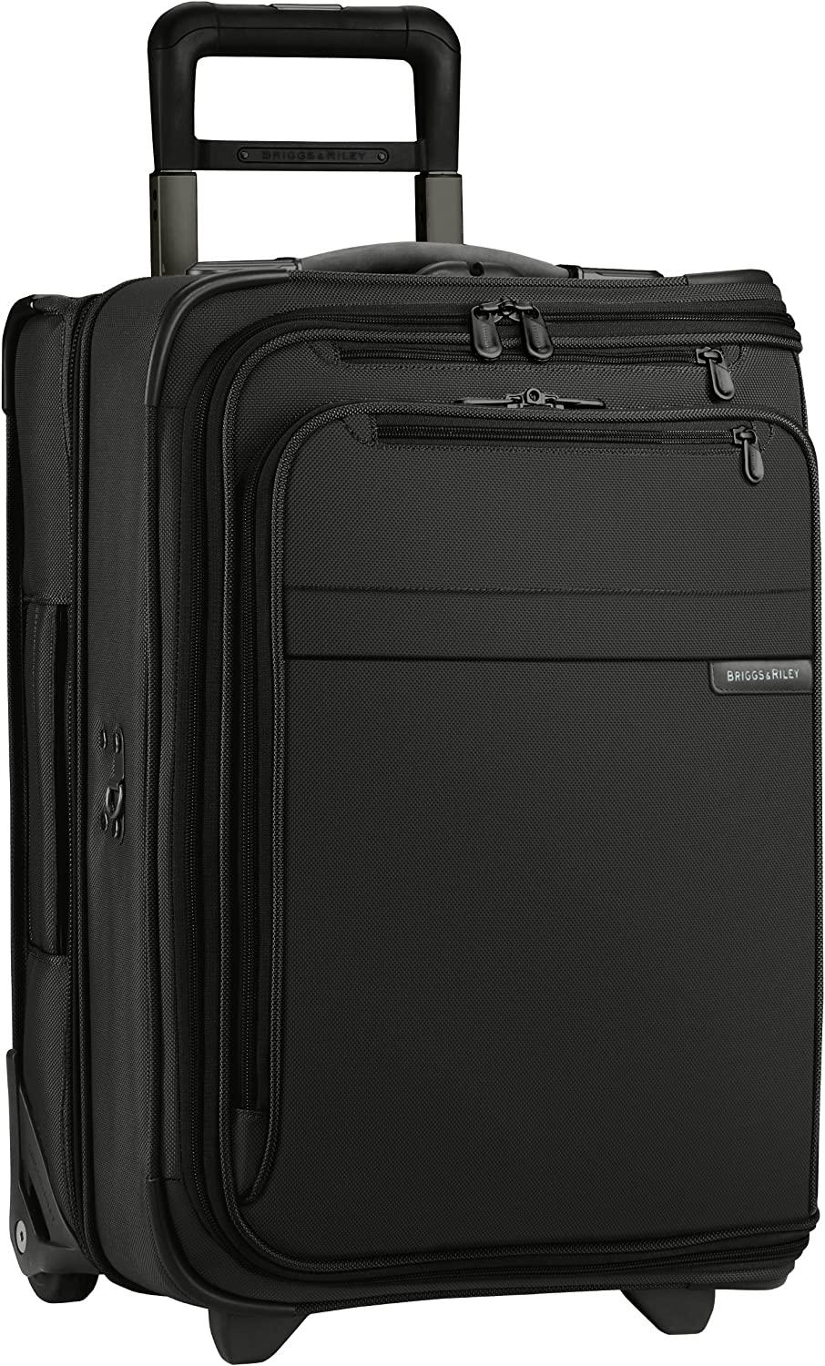 Baseline-Softside Carry-On 2-Wheel Garment Bag, Black, One SIze