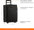 Baseline-Softside Carry-On 2-Wheel Garment Bag, Black, One SIze