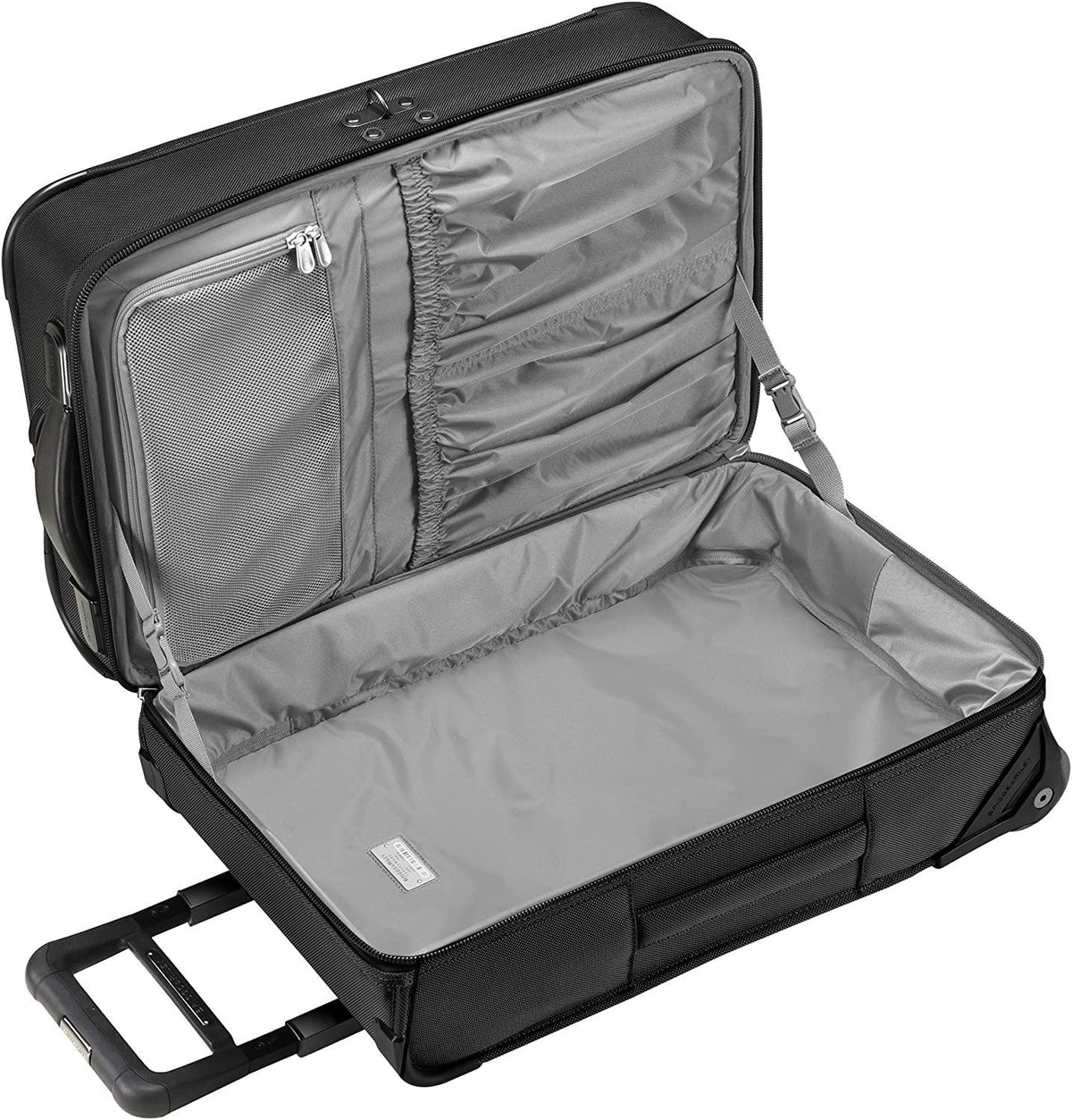 Baseline-Softside Carry-On 2-Wheel Garment Bag, Black, One SIze