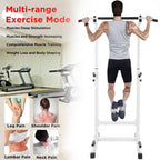 Power Tower Dip Station Adjustable Pull UP Bar Station Home Gym