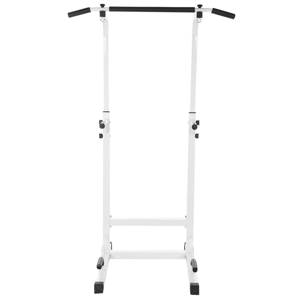 Power Tower Dip Station Adjustable Pull UP Bar Station Home Gym