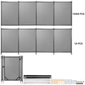 vevor swimming pool security fence pool fence 4' x 12/48/72/96' &amp;4' x 12' door