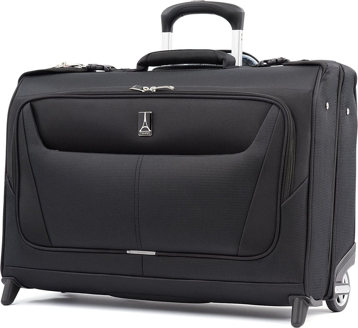 Maxlite 5 Softside Lightweight Carry-On Upright 2 Wheel Rolling Garment Bag, Men and Women, Black, 22-Inch
