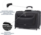 Maxlite 5 Softside Lightweight Carry-On Upright 2 Wheel Rolling Garment Bag, Men and Women, Black, 22-Inch