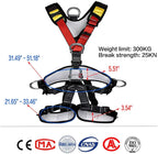 HEEJO Climbing, Safety Safe Seat Belt for Outdoor Tree Climbing, Outward Band Expanding Training, Climbing Gear, LarSize