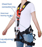 HEEJO Climbing, Safety Safe Seat Belt for Outdoor Tree Climbing, Outward Band Expanding Training, Climbing Gear, LarSize