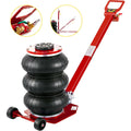 Triple Air Bag Jack Pneumatic Jack 6600lbs  Lift 3 Ton Heavy Duty Red