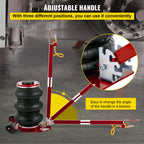 Triple Air Bag Jack Pneumatic Jack 6600lbs  Lift 3 Ton Heavy Duty Red