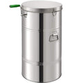 bestequip manual honey extractor 2 frame bee extractor stainless steel honeycomb spinner crank beekeeping equipment