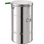 bestequip manual honey extractor 2 frame bee extractor stainless steel honeycomb spinner crank beekeeping equipment