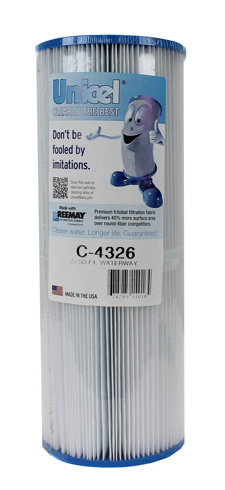 unicel c-4326 rainbow waterway pool spa filter replacement cartridge (12 pack)