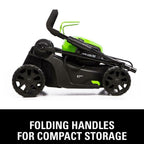 PRO 17 in. 60-Volt Battery Cordless Lawn Mower 4.0 Ah Battery Charger