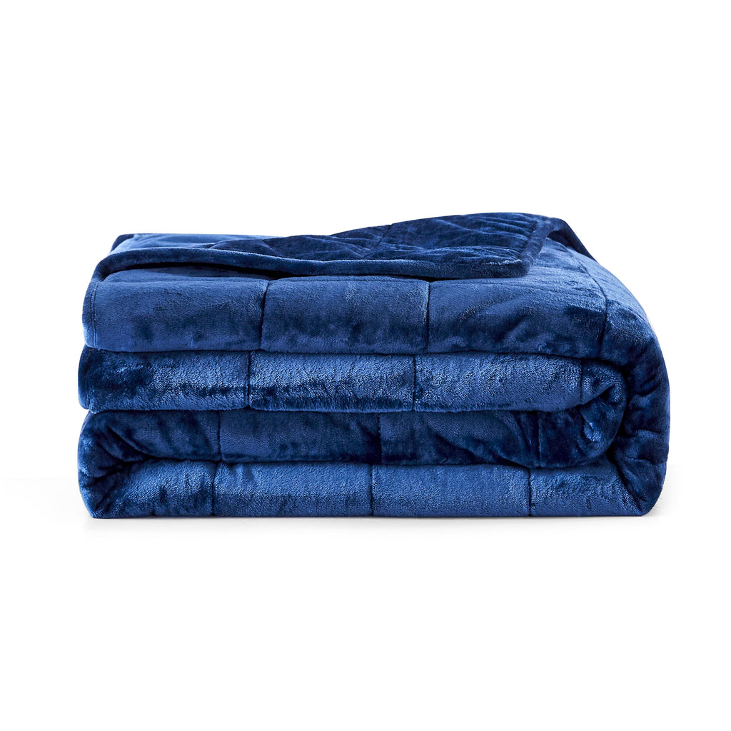 Sutton Home Navy 33 lbs Weighted Comforter 86"x100"