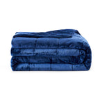Sutton Home Navy 33 lbs Weighted Comforter 86"x100"