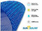 sun2solar 20' x 36' rectangle swimming pool solar blanket cover - 1200 series