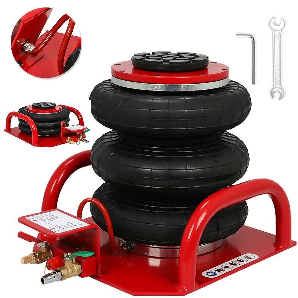 3 Ton Triple Bag Air Jack 6600 LBS 16Inch Lifting Height Air Bag Jack Lift