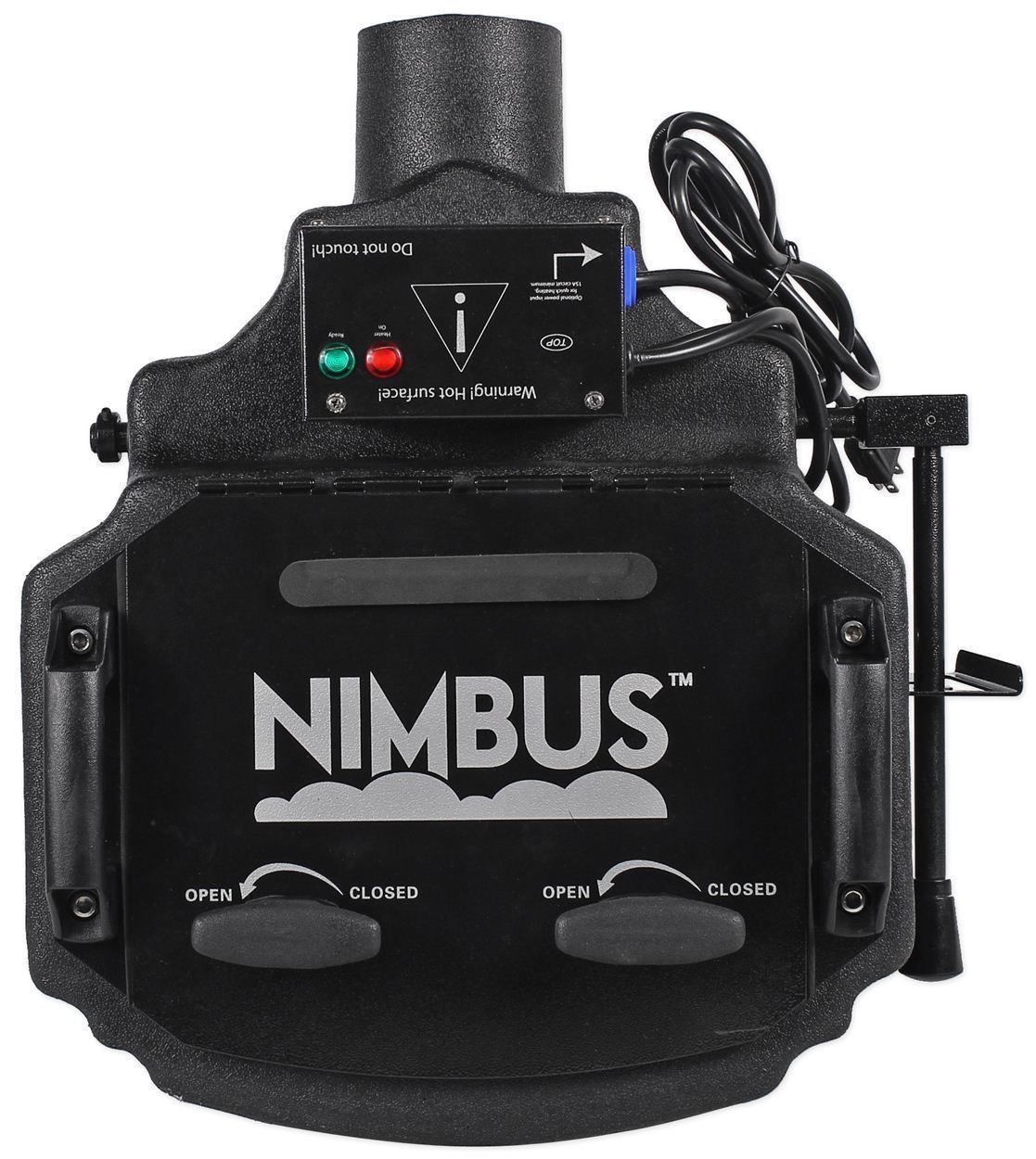 Chauvet DJ Nimbus Dry Ice Fog Machine Fogger+Motorized Moving Head Light Strip