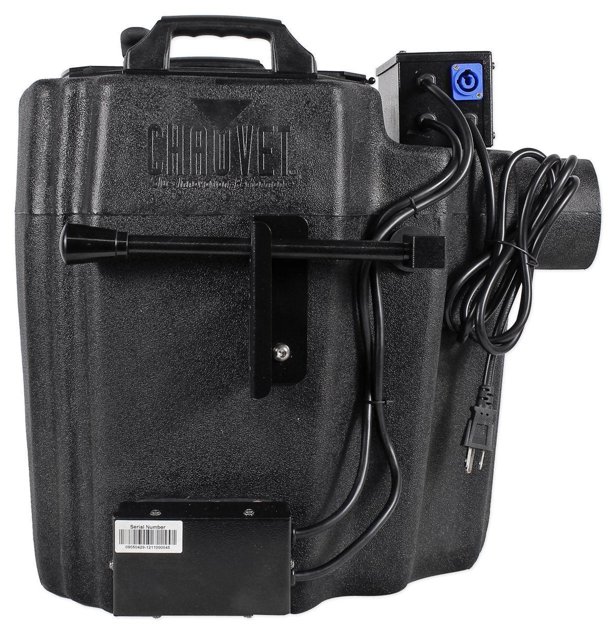 Chauvet DJ Nimbus Dry Ice Fog Machine Fogger+Motorized Moving Head Light Strip