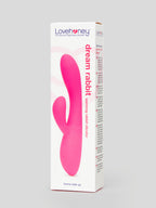 Lovehoney Dream Rabbit Rechargeable Silicone Warming Vibrator, Pink