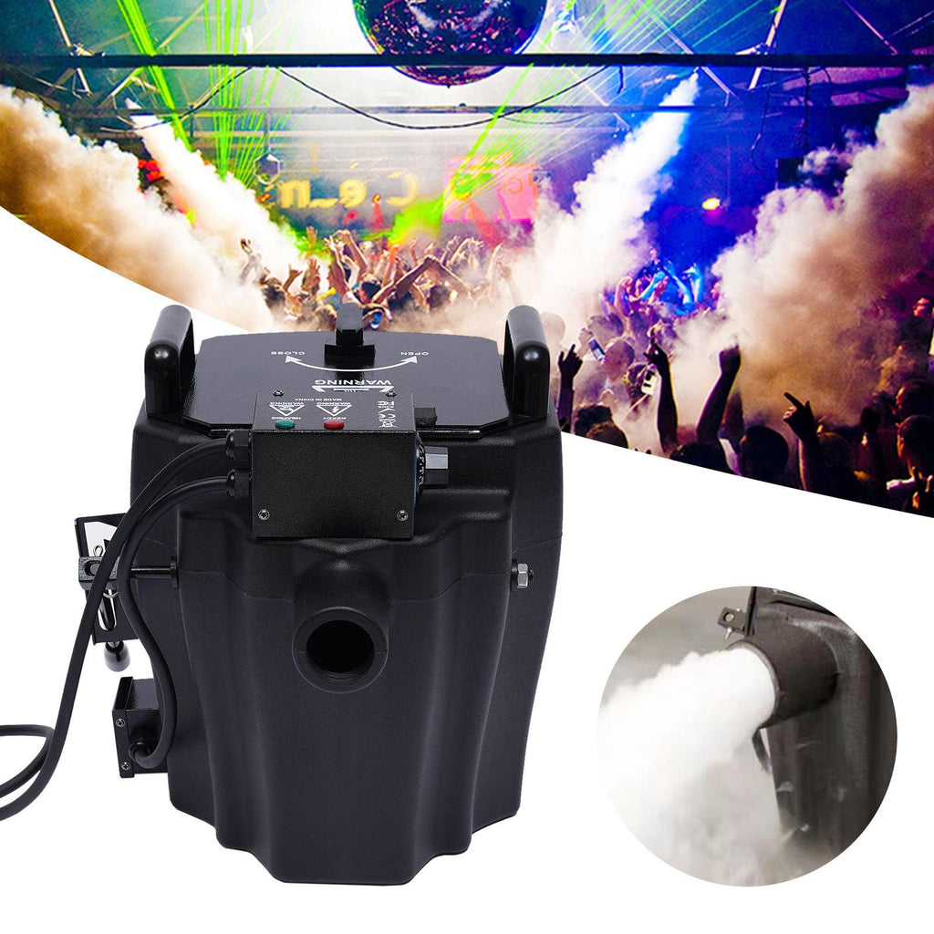 Wuzstar Stage Effect Fog Machine,Low Cloud Seas Dry Ice Machine for Performances, Concerts, Weddings, Bars 3500w