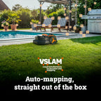 Landroid Vision Cloud Robot Lawn Mower, No Perimeter Wire Robot Mower for 1/2 Acre, WR320 + Lawn Mower Garage, WA0828 + Long-Life Robotic Lawn Mower Blades, WA0720