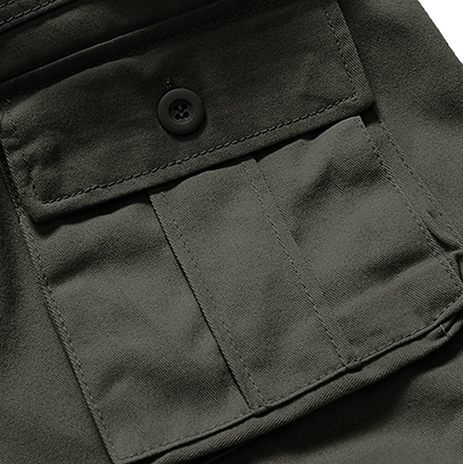 Men's Casual Cargo Shorts CamouflaOutdoors Pocket Beach Work Trousers Short Pants