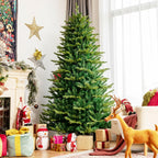 8ft App-Controlled Pre-lit Christmas Tree w/ 15 Modes Multicolor Lights