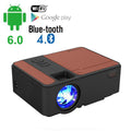 wireless android led projector blue-tooth full hd 1080p video hdmi office ppt tv