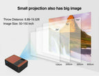 wireless android led projector blue-tooth full hd 1080p video hdmi office ppt tv
