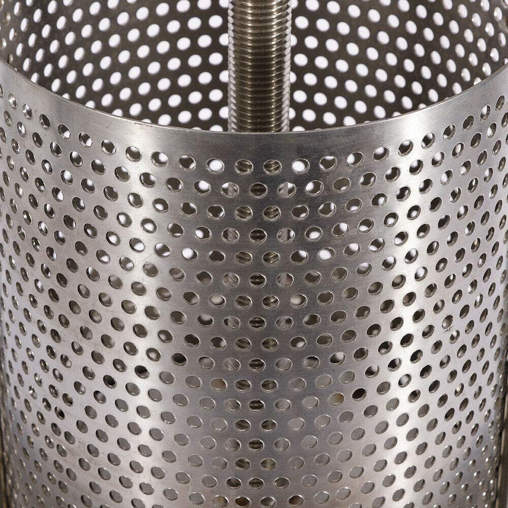 honey press extractor stainless steel household manual honey press paraffin machine press beekeeping tool diameter 24cm usa stock