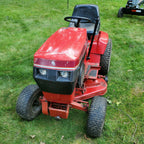 vintage wheel horse garden tractor mower snow blower 416-8 8 speed