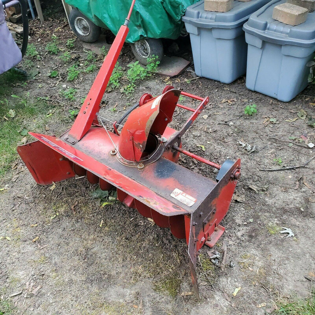 vintage wheel horse garden tractor mower snow blower 416-8 8 speed