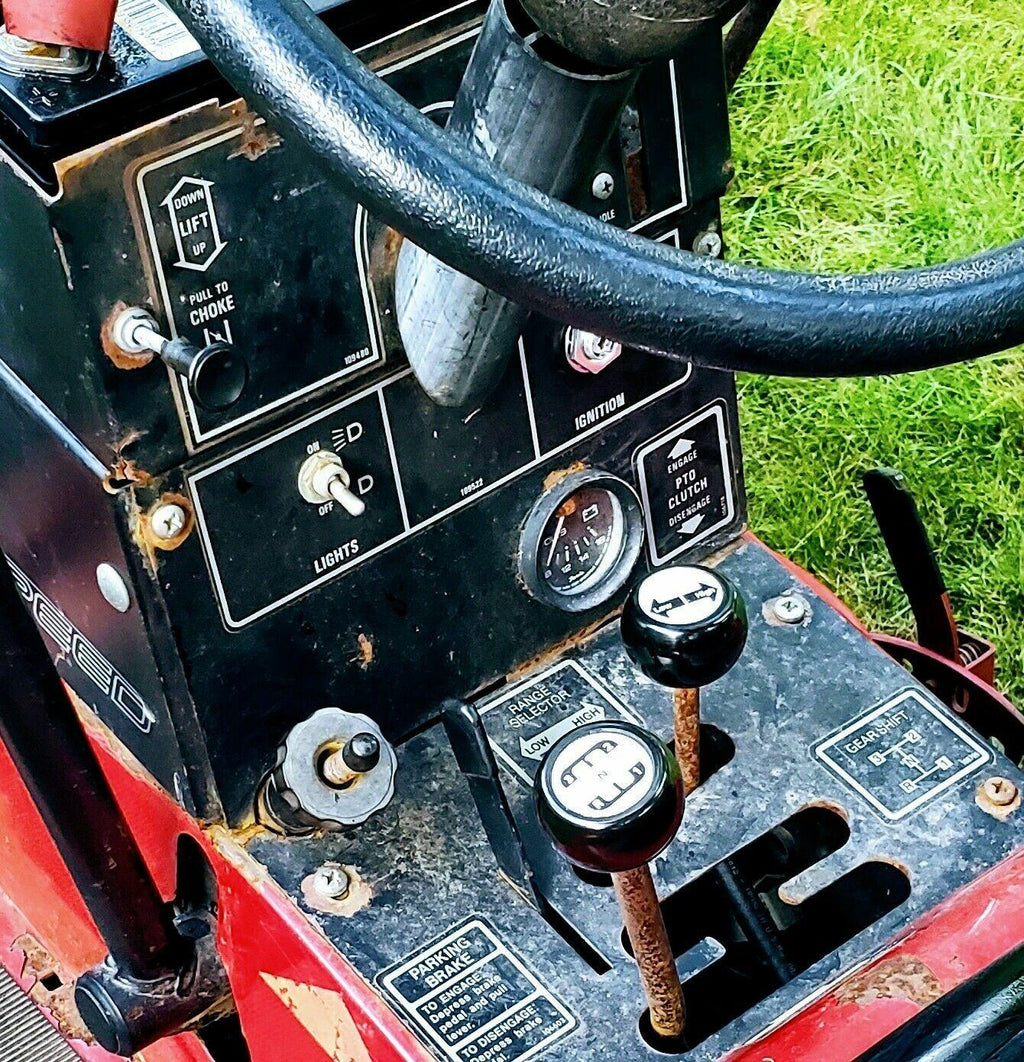 vintage wheel horse garden tractor mower snow blower 416-8 8 speed