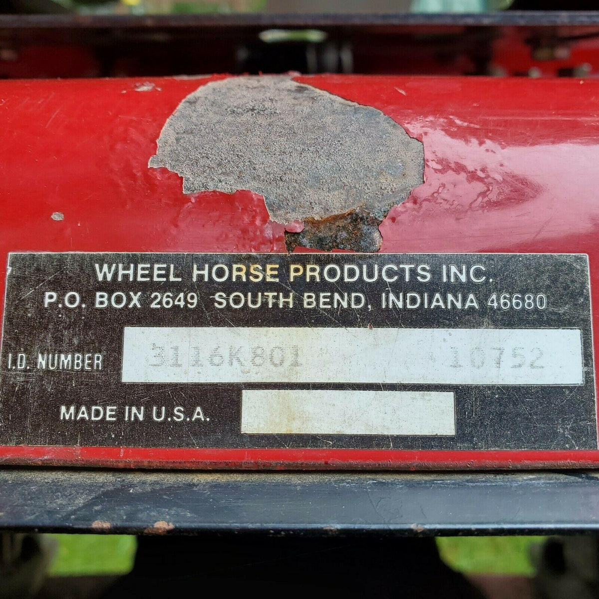 vintage wheel horse garden tractor mower snow blower 416-8 8 speed