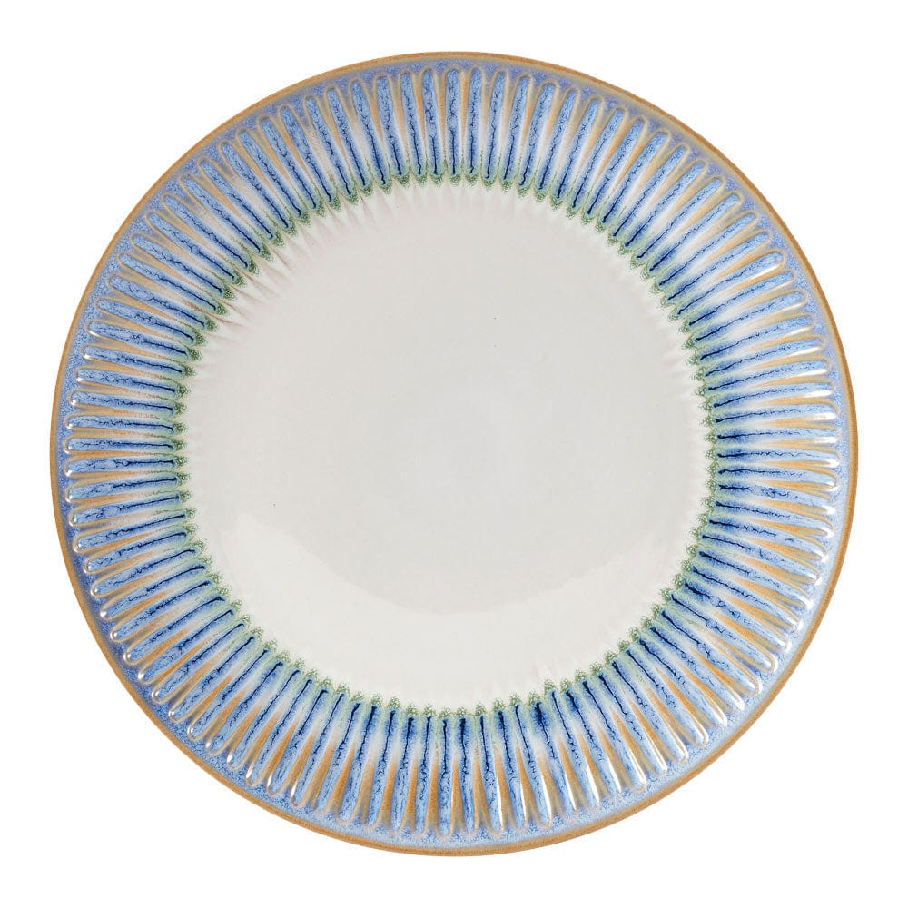 Hensley Blue 12 Piece Dinnerware Set, Service for 4