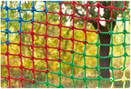 NXFGJ Anti-Fall Stair Nets Fence Nets Color Net, Climbing Rope Net Outdoor Training Development Protection Net Kindergarten Protection Net Playground Children Climbing Net (Size : 14m)