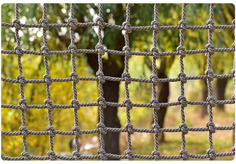 NXFGJ Anti-Fall Stair Nets Fence Nets Color Net, Climbing Rope Net Outdoor Training Development Protection Net Kindergarten Protection Net Playground Children Climbing Net (Size : 14m)