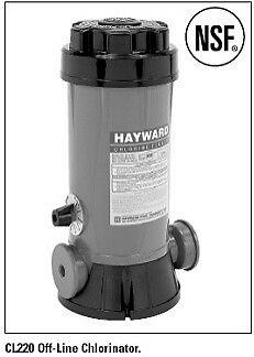 hayward cl220 off-line chemical feeder 9 lbs capacity