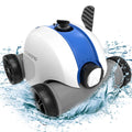 ausono cordless automatic robotic pool cleaner for in-ground and above ground swimming pool