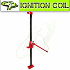60" Farm Jack Stand Heavy Duty Racheting Adjustable Off Road Truck SUV Bumper