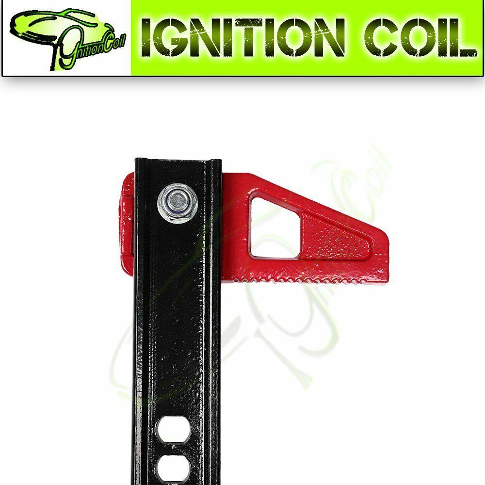 60" Farm Jack Stand Heavy Duty Racheting Adjustable Off Road Truck SUV Bumper