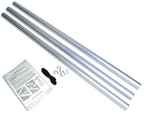aluminum pole for solar blanket reel systems for pools 15'  up to 21' round
